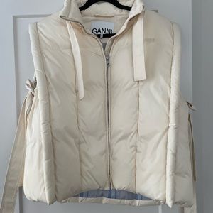 Ganni Oversized Puff Vest S/M
